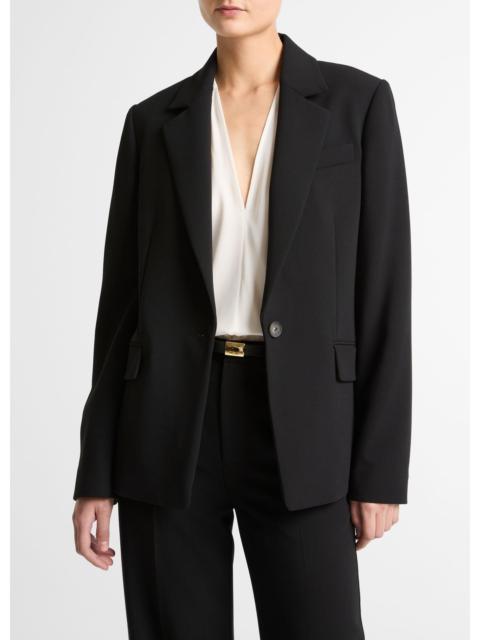 Vince Soft Sculpture Single-Breasted Blazer