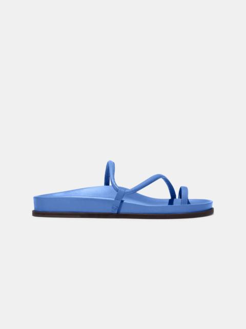 Emme Parsons BARI IN CERULEAN BLUE PLONGÉ NAPPA