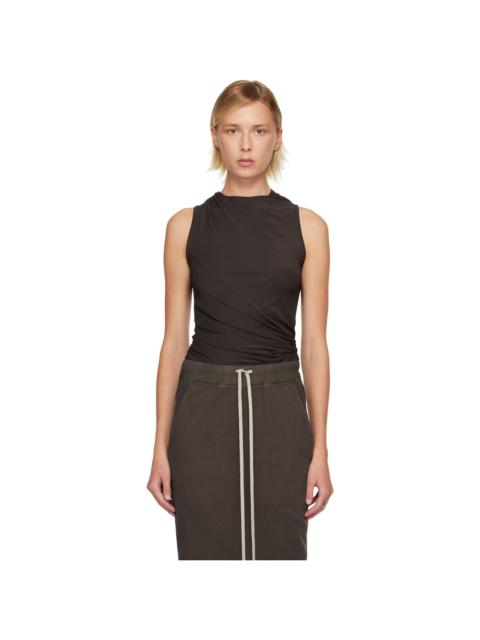 Rick Owens Lilies Brown Concordians Luna Top