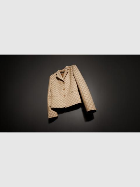 GUCCI GG cotton canvas jacket