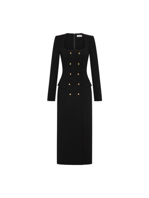 REBECCA VALLANCE Odilia Long Sleeve Midi Dress