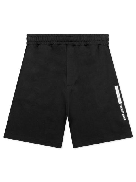 Helmut Lang PHOTO LOGO SHORT - BLACK
