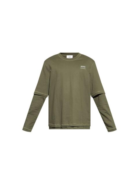 AMI Paris logo-print T-shirt
