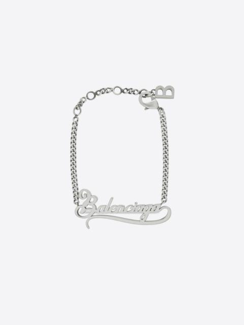 Typo Valentine Bracelet in Silver