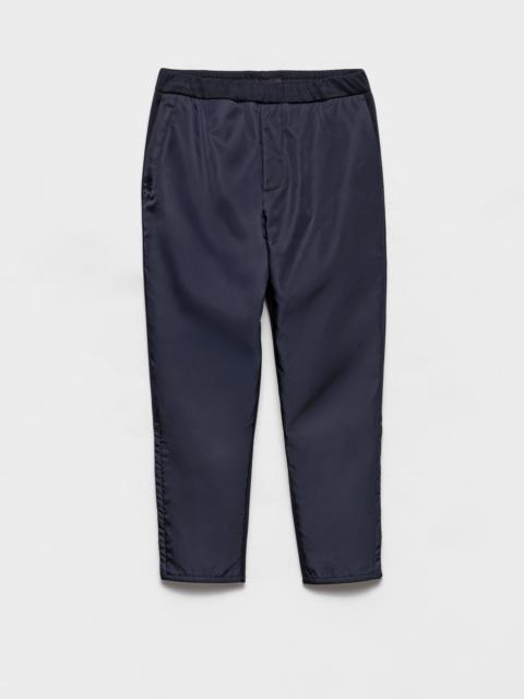 Prada Technical cotton and Re-Nylon pants