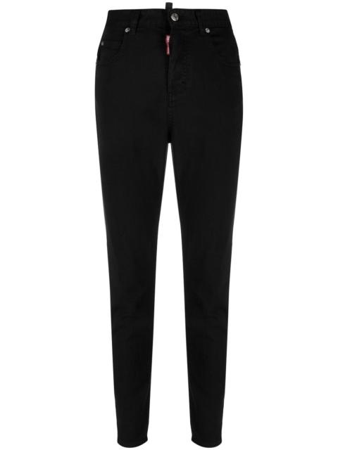 Honey high-waisted tapered jeans