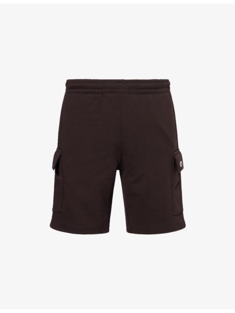 LACOSTE Slubby Flap-Pocket Cotton Sweat Shorts