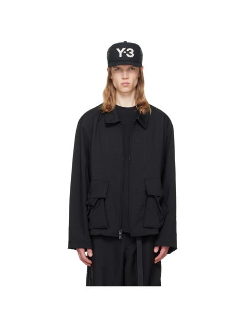 Y-3 Black Sport Uniform Blouson Jacket