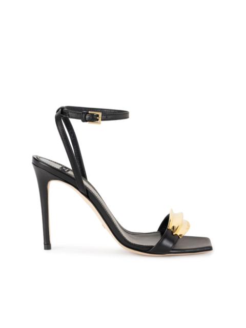 ELISABETTA FRANCHI jewel-detail sandals