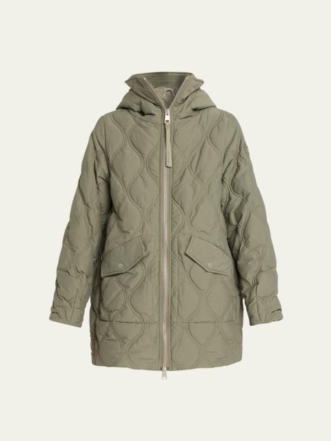 Canada Goose Alessia Hooded Down Quilted Coat