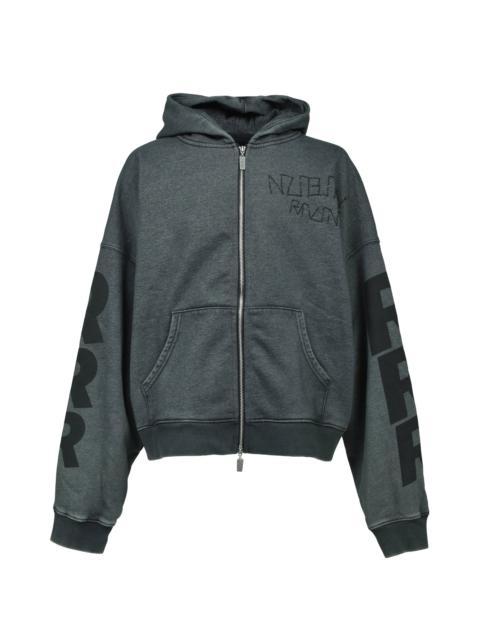 RRR123 CVA ZIP HOODIE-EXCLUSIVE / BLK
