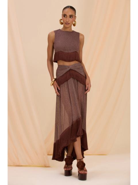 PatBO ALICIA TULLE MAXI SKIRT