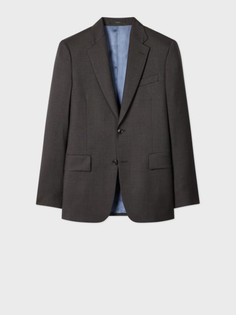 Paul Smith The Brierley - Brown Puppytooth Wool Blazer