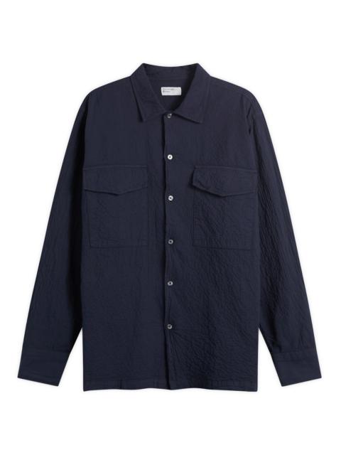 Universal Works Universal Works Arten Seersucker Attendant Overshirt