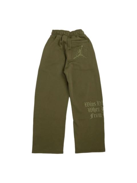 Jordan Jordan x Teyana Taylor Fleece Trousers 'Rough Green' IQ3844-326