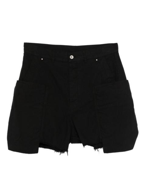 pocket frayed shorts