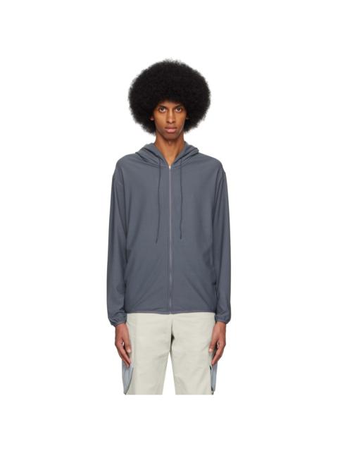 POST ARCHIVE FACTION (PAF) SSENSE Exclusive Gray 5.0 Center Hoodie