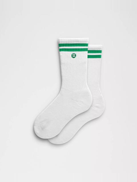 lululemon Unisex Daily Essential Crew Socks *Stripe