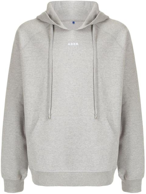 ADER error logo-embroidered hoodie