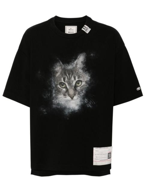 【MaisonMIHARAYASUHIRO】CatPrinted T-shirt Maison Mihara Yasuhiro - Cat Printed T-shirt | HBX