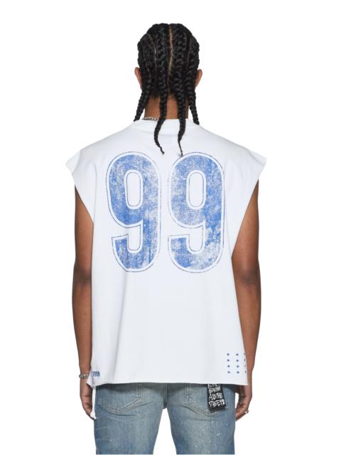 Ksubi KLASSE EKCESS CUT OFF TANK TRU WHITE