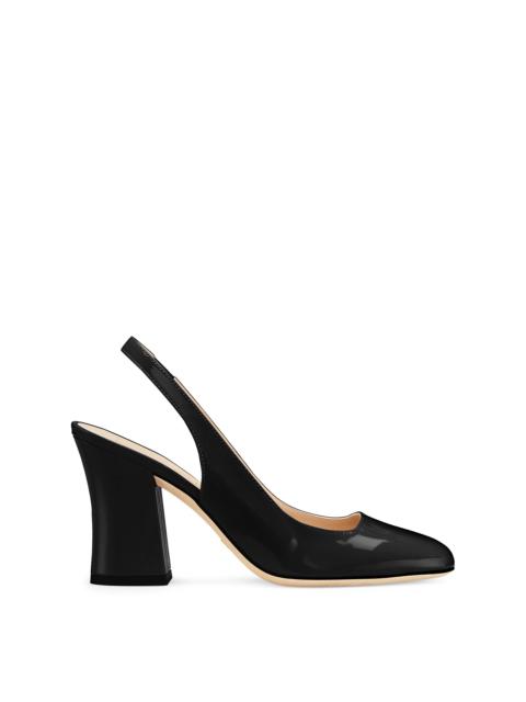 Stuart Weitzman CURVEBLOCK 85 SLINGBACK PUMP