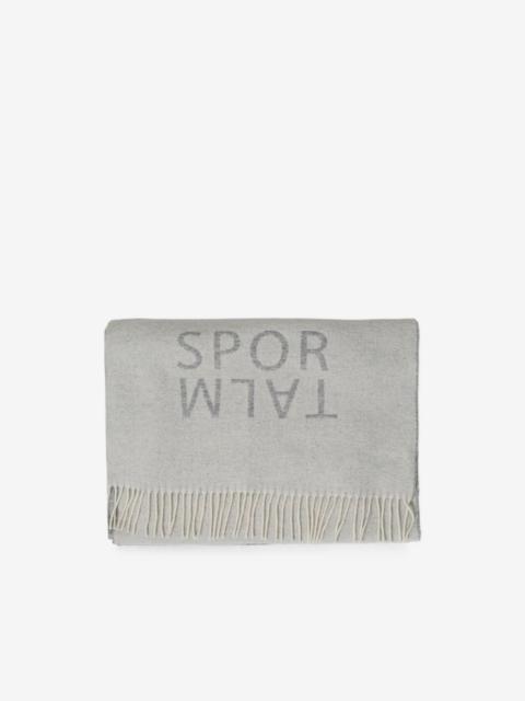 SPORTALM Yamala logo-intarsia fringed-edge scarf