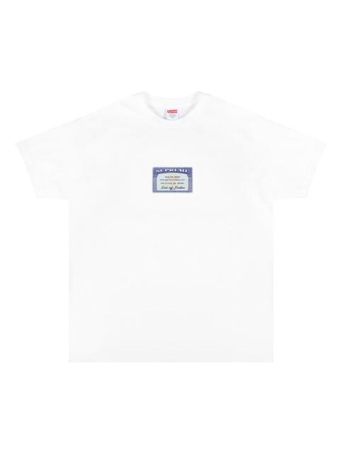 Supreme Supreme Social Tee 'White'