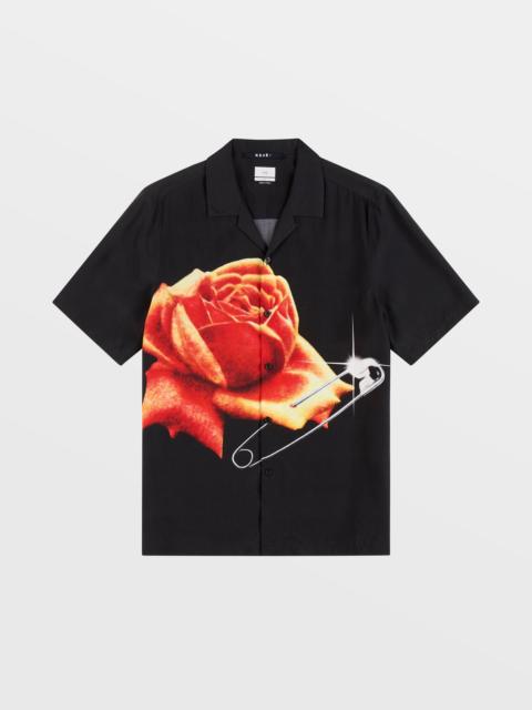 Ksubi ROSE GARDEN RESORT SS SHIRT BLACK