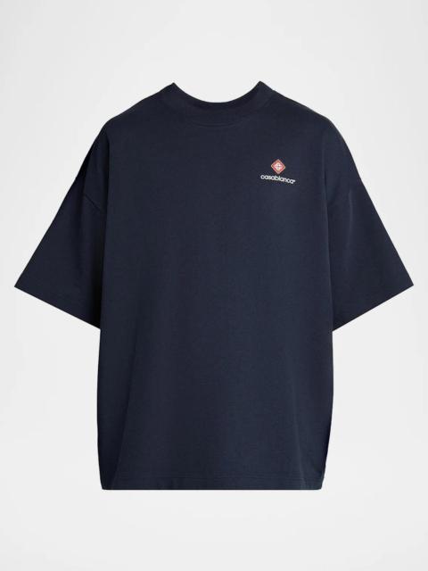 CASABLANCA Men's Oversized Cotton T-Shirt