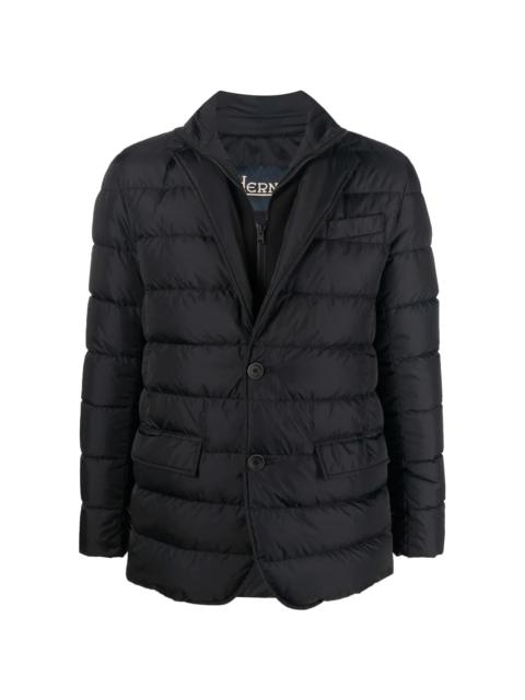 button-down padded jacket