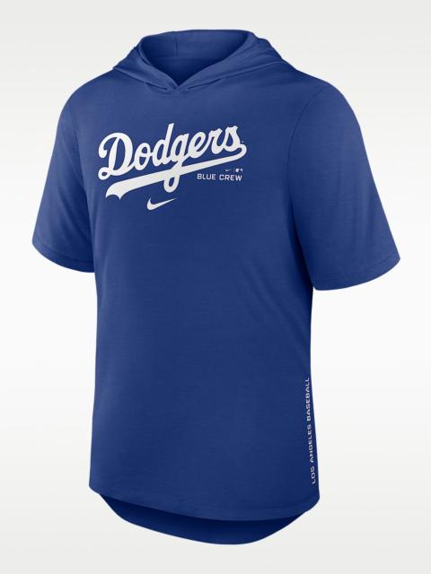 Nike Los Angeles Dodgers Arched Wordmark Men's Nike Dri-FIT MLB Hooded T-Shirt