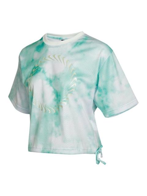 Nike (WMNS) Nike Sportswear Icon Clash Printing Round-neck Green CZ9325-342