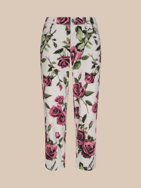 L'AGENCE Blaine Cropped Stovepipe Jean