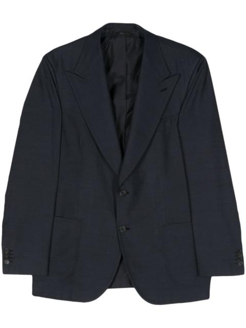 Brioni interwoven silk blazer