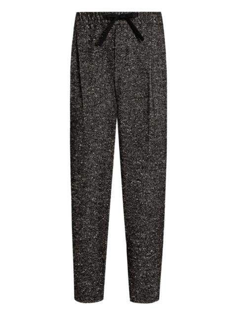 Dolce & Gabbana side-pockets drawstring trousers
