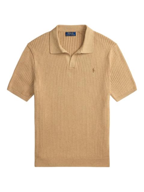 Polo Ralph Lauren collared ribbed T-shirt