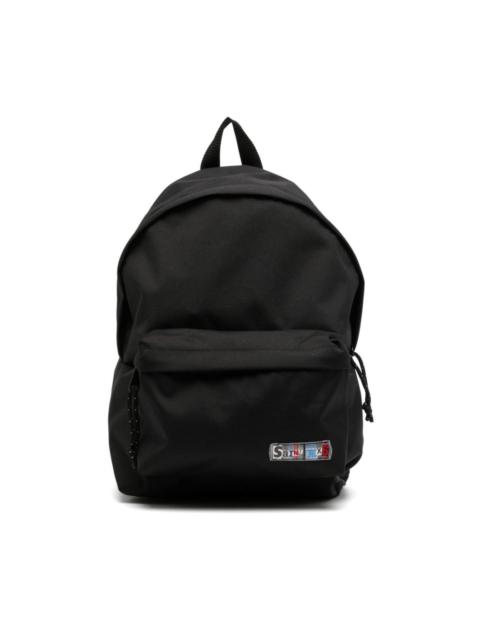 SAINT M×××××× logo-patch backpack