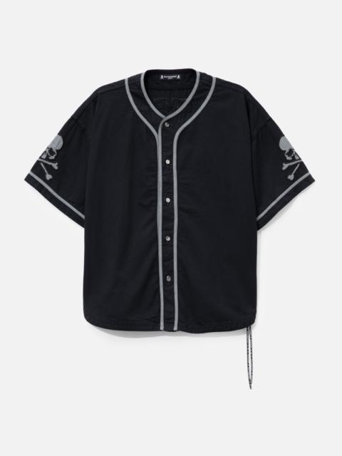 mastermind JAPAN BASEBALL DENIM SHIRT