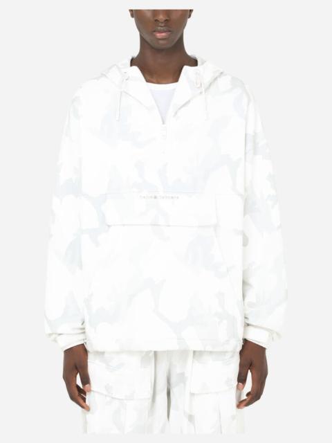 Dolce & Gabbana Jersey hoodie with camouflage print