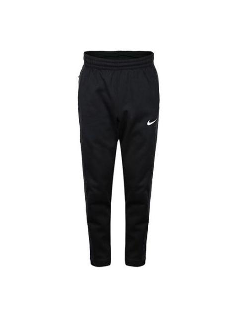 Nike Nike THERMA Fleece Drawstring Sports Basketball Long Pants Black 926468-010