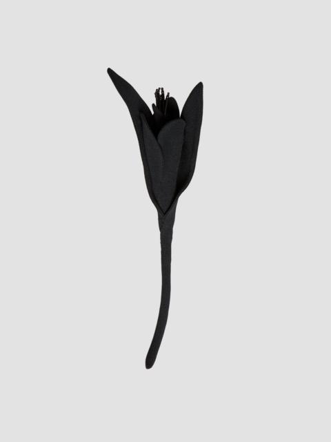 Erdem SATIN FLOWER BROOCH
