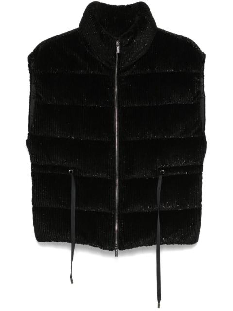 PESERICO corduroy gilet