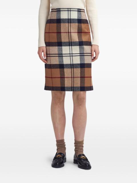 Barbour tartan skirt