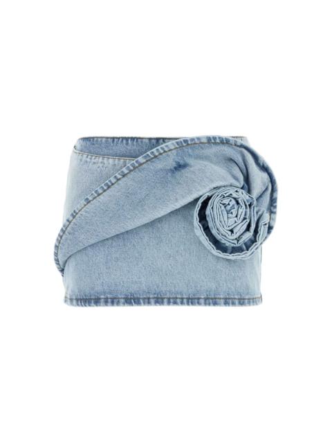 MAGDA BUTRYM Denim mini skirt