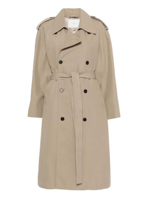 Dunst double-breasted trench coat