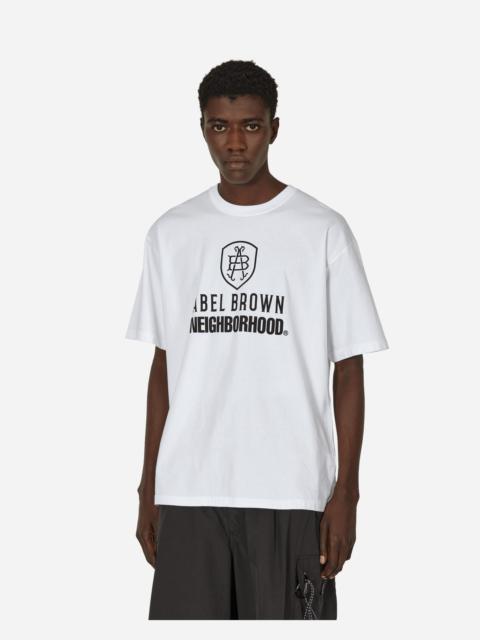 NEIGHBORHOOD Abel Brown SS-1 T-Shirt White
