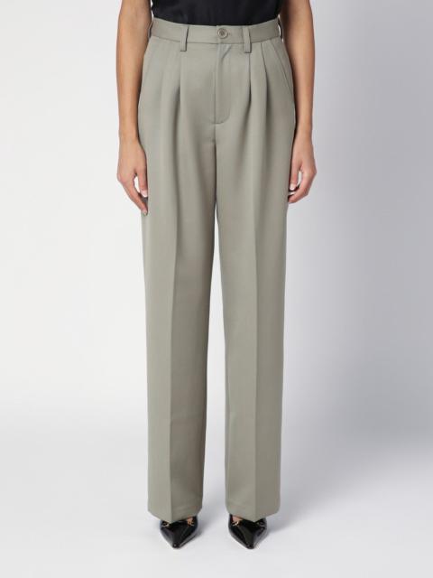 ANINE BING Khaki wool trousers