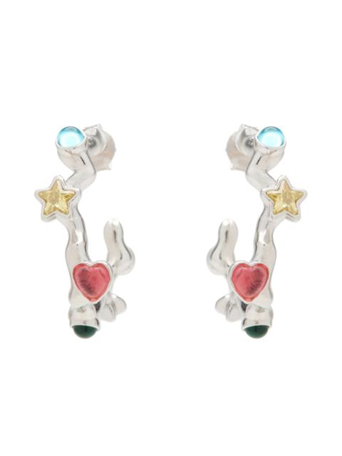 Collina Strada SILVER MULTI FLORENCE EARRINGS