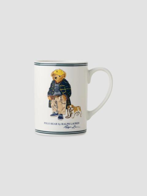 Ralph Lauren Toggle Coat Bear Mug - White Multi
